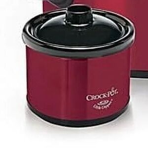 CrockPot Little Dipper Mini Slow Cooker Stainless 16 oz New